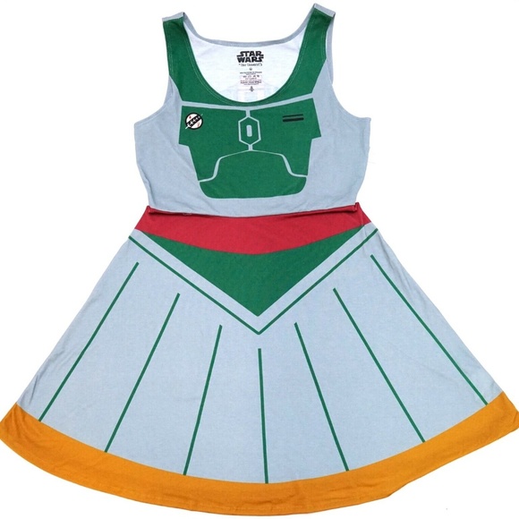 Disney Parks Star Wars Boba Fett Dress - Picture 1 of 2